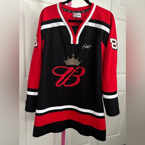 NASCAR Vintage Y2K Winners Circle Dale Earnhardt Jr Bud Racing Jersey Size XL - Picture 2 of 7